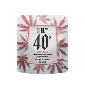 STIIIZY 4oz Pink Acai | 40's Infused Flower Smalls | 1/