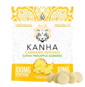 Pineapple Gummies 100mg
