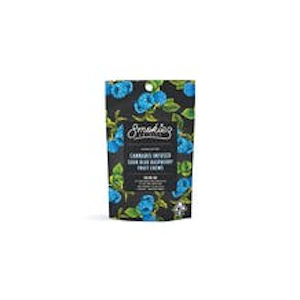 Raspberry Fruit Chews 100mg