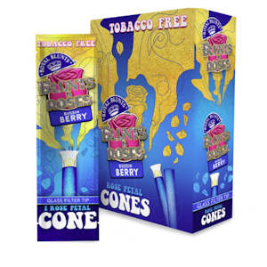 Rose Petal Cone With Glass Tip 1pk