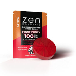 Zen Cannabis 100mg Fruit