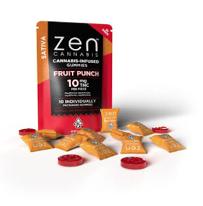 Zen Cannabis 100mg Fruit