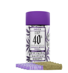 40 Infused Pre Roll 5pk 5g