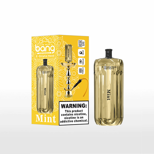 Bang E-Shisha Head 42000 Puffs Disposable Vape – Ultimate Gold Edition - Image 13