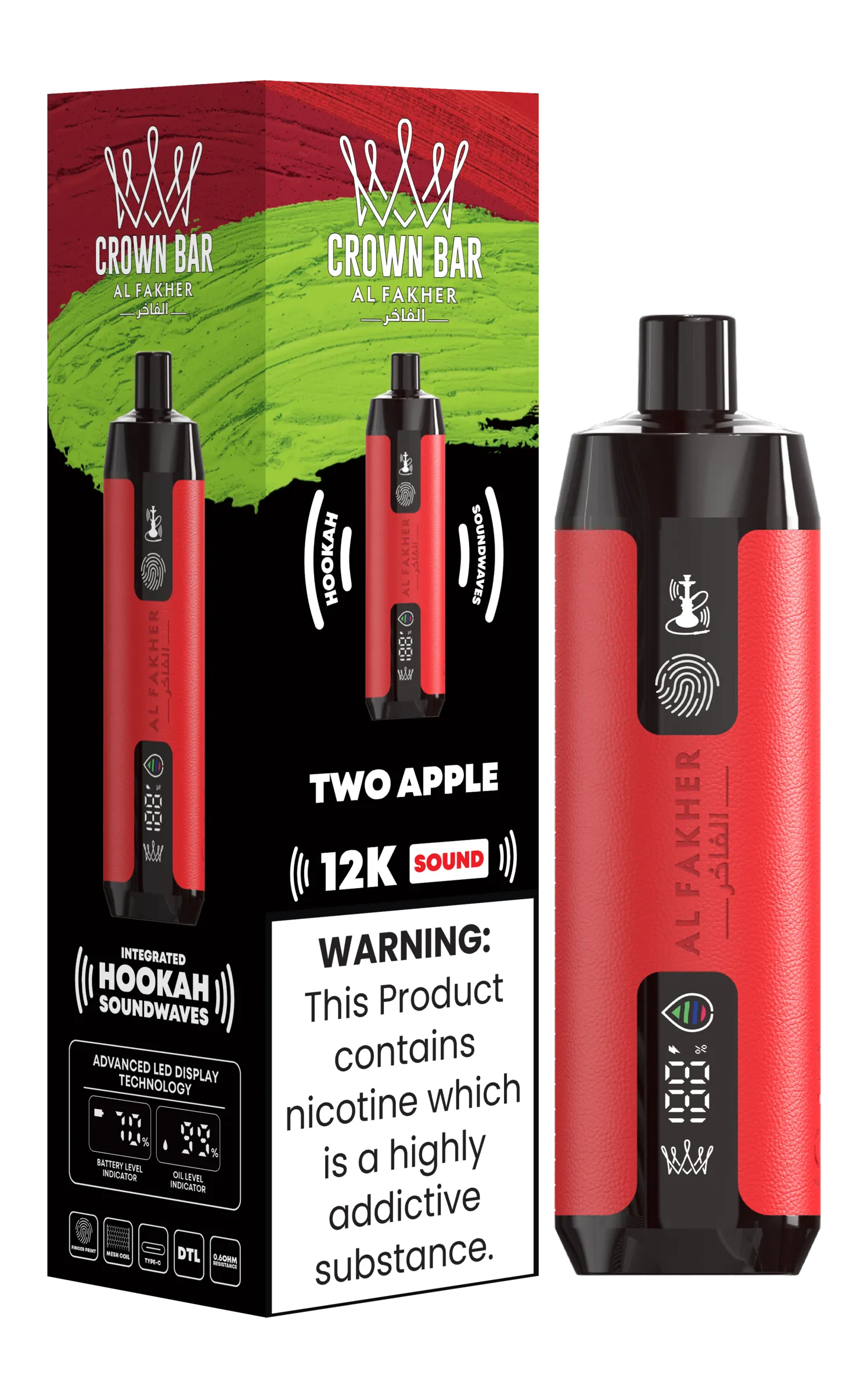 Crown Bar 12K Sound Two Apple