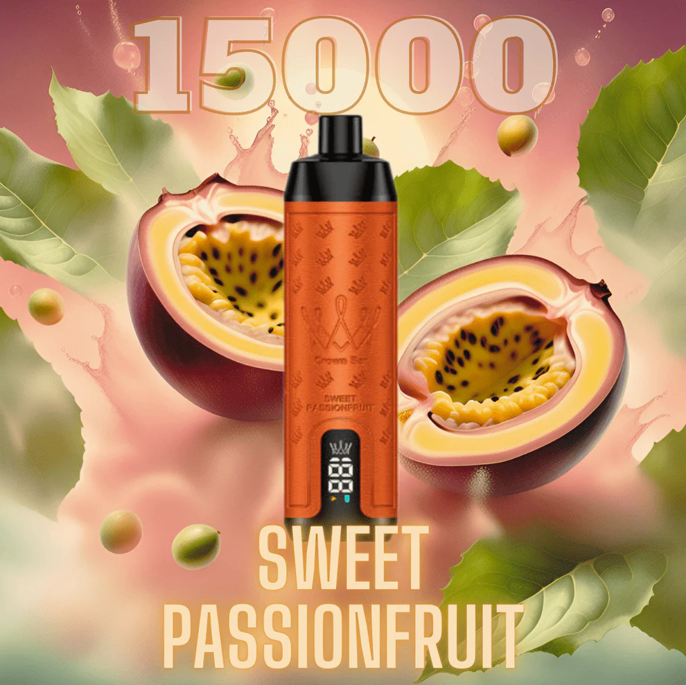 Al Fakher Vape 15000 Sweet Passion fruit Crown Bar