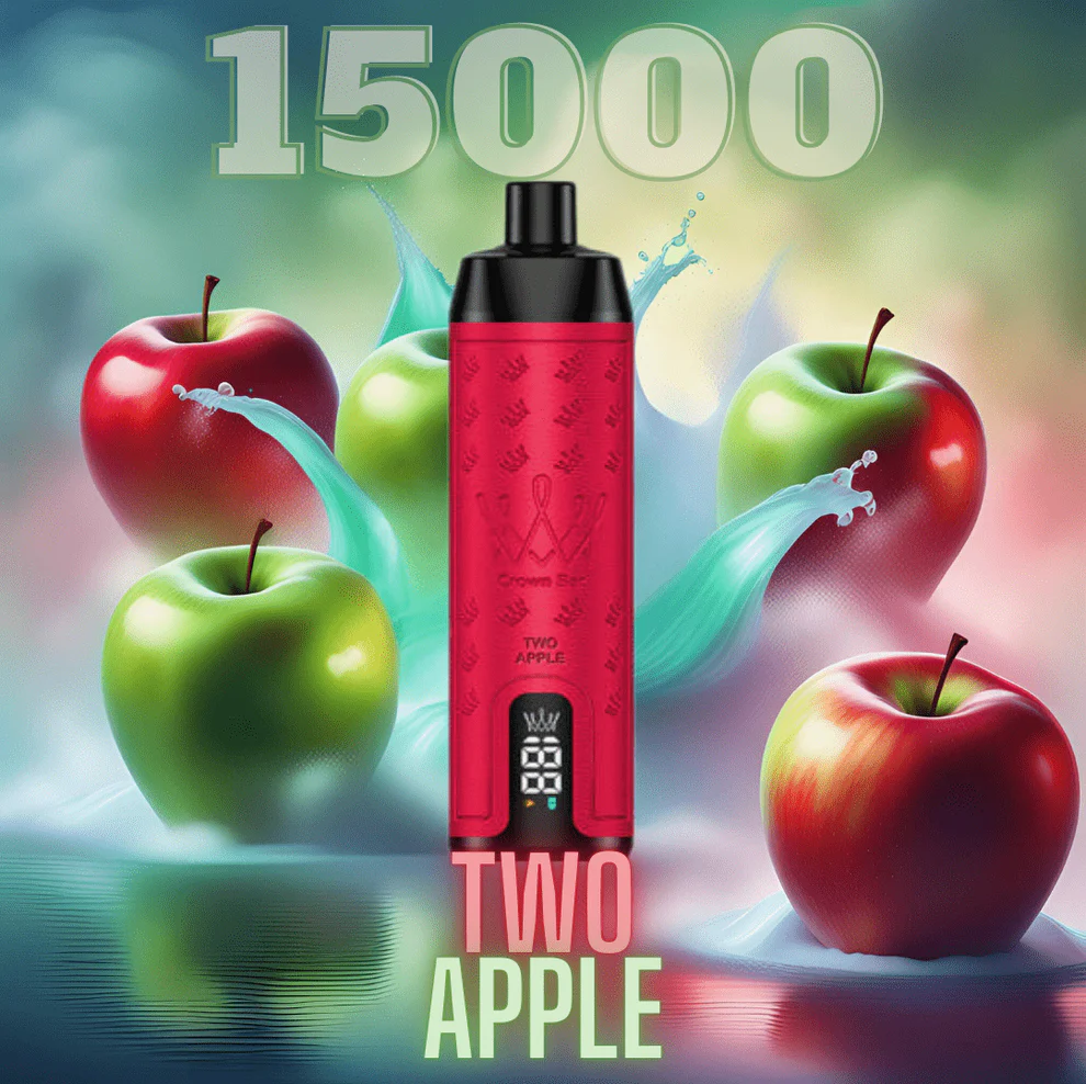 Al Fakher Vape 15000 Two Apple Crown Bar
