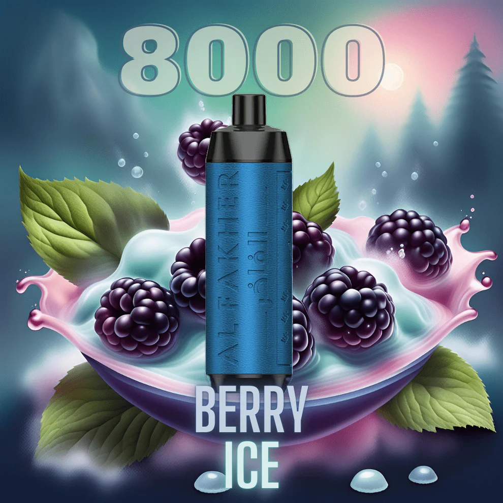 Al Fakher Vape 8000 Berry Ice Crown Bar