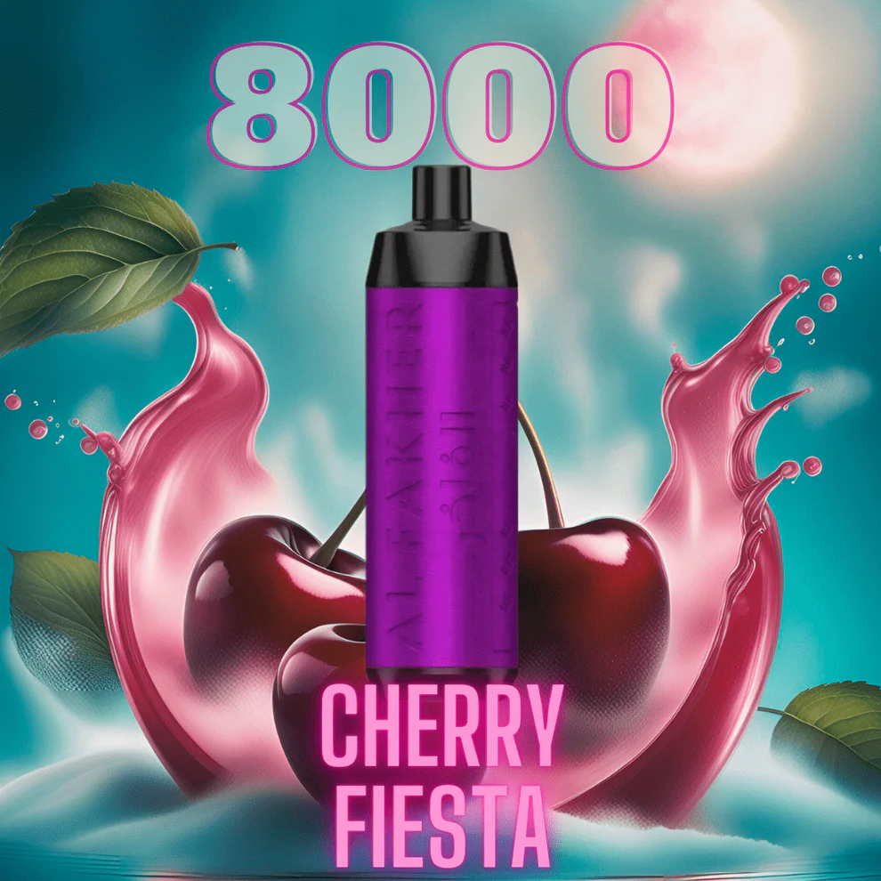 Al Fakher Vape 8000 Cherry Fiesta Crown Bar