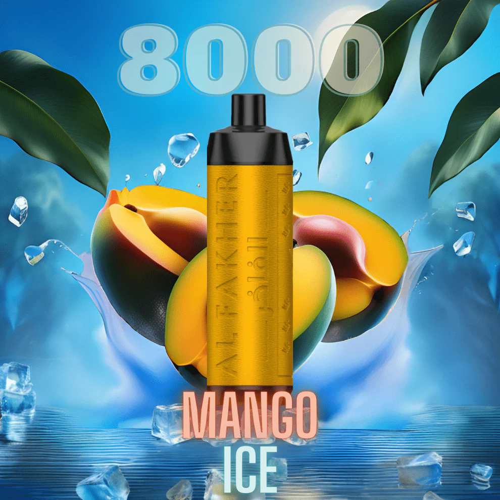Al Fakher Vape 8000 Mango Ice Crown Bar