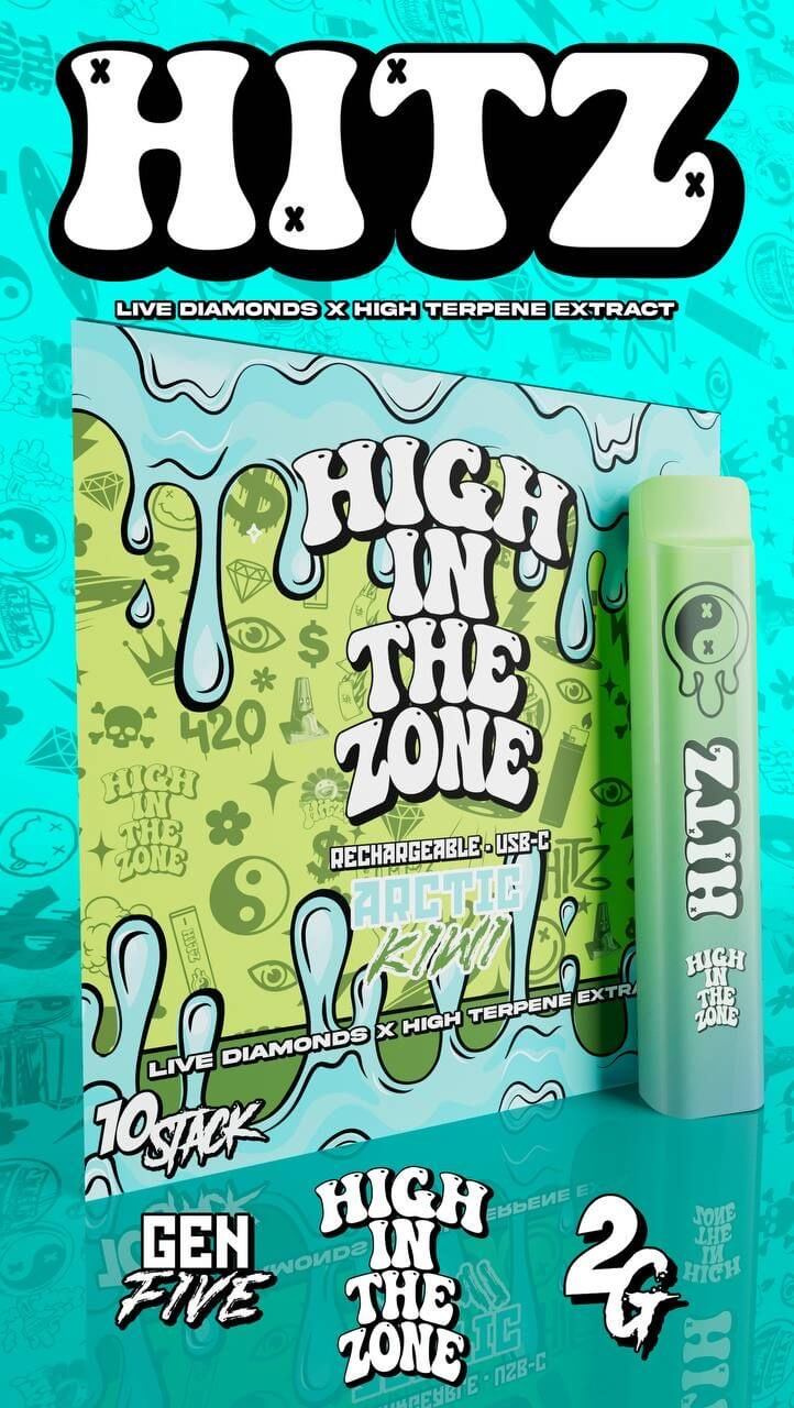 Arctic Kiwi hitz 2g Hitz Disposable