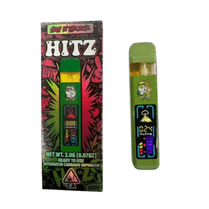 2G Atomic Sour Apple Hitz Disposable