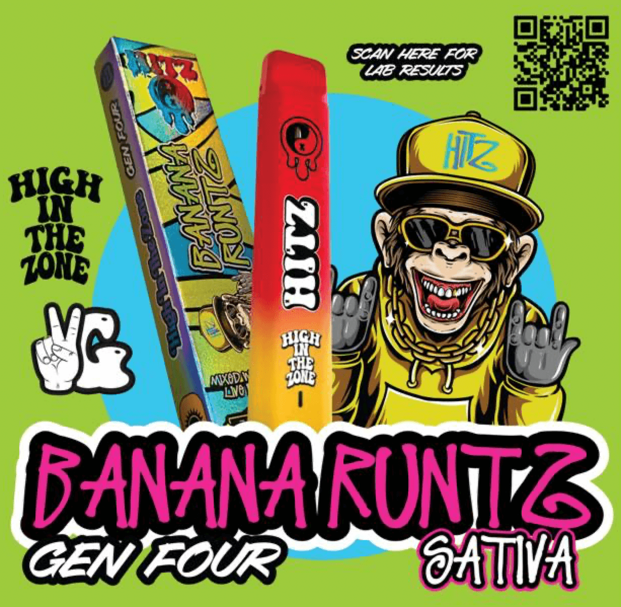 Banana Runtz 2g Hitz Disposables