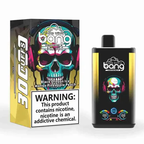 Bang 30K Pro Double Flavor 30000 Puffs Disposable Vape – Dual-Flavor Slider, 36ml, 1.0Ω Mesh, 550mAh Type-C - Image 2