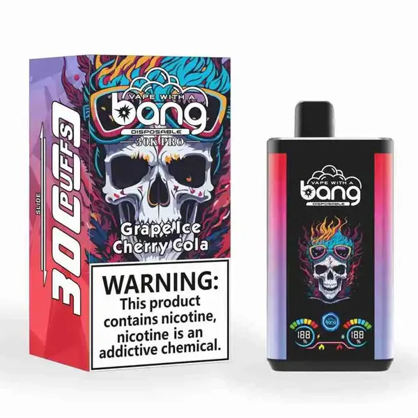 Bang 30K Pro Double Flavor 30000 Puffs Disposable Vape – Dual-Flavor Slider, 36ml, 1.0Ω Mesh, 550mAh Type-C - Image 6