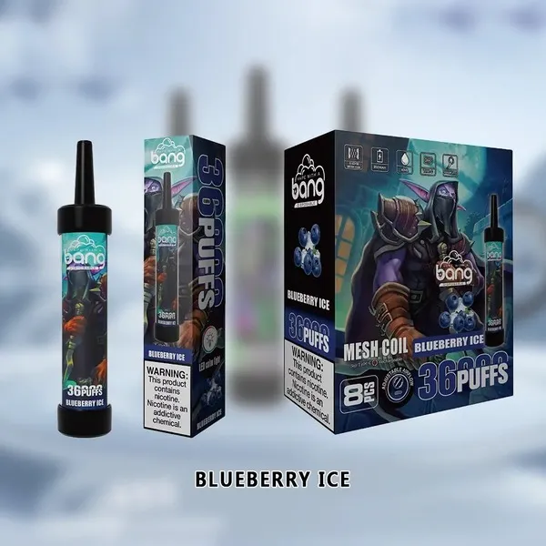 Bang 36000 Puffs Disposable Vape – 40ml Dual Tanks, 0.6Ω Mesh DTL, 650mAh Type-C Rechargeable - Image 2