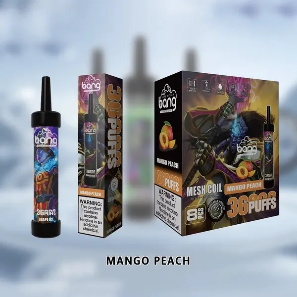 Bang 36000 Puffs Disposable Vape – 40ml Dual Tanks, 0.6Ω Mesh DTL, 650mAh Type-C Rechargeable - Image 8