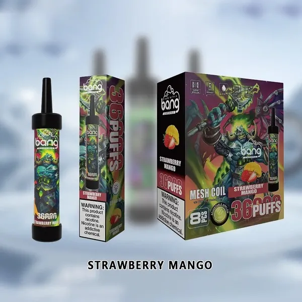 Bang 36000 Puffs Disposable Vape – 40ml Dual Tanks, 0.6Ω Mesh DTL, 650mAh Type-C Rechargeable - Image 11