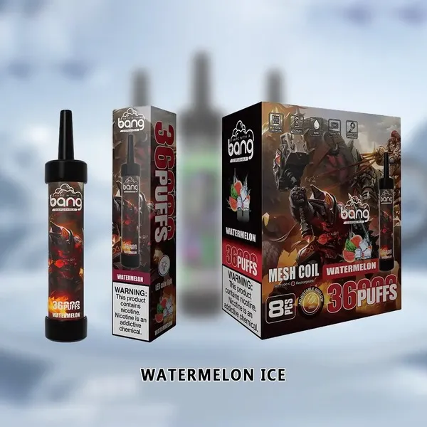 Bang 36000 Puffs Disposable Vape – 40ml Dual Tanks, 0.6Ω Mesh DTL, 650mAh Type-C Rechargeable - Image 13