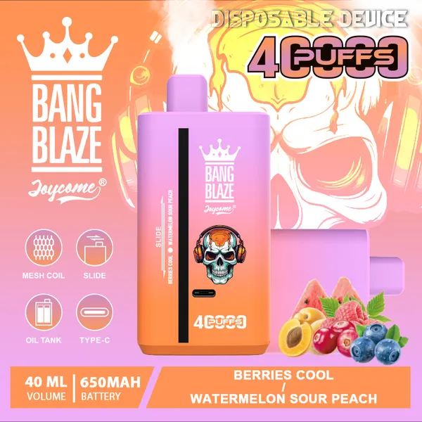 Bang Blaze 40000 40K Puffs Disposable Vape – Dual Flavors with Type-C Charging - Image 4