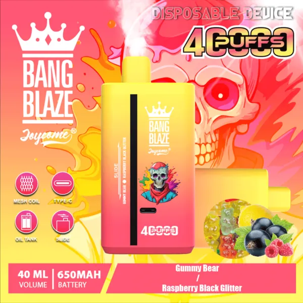 Bang Blaze 40000 40K Puffs Disposable Vape – Dual Flavors with Type-C Charging - Image 6