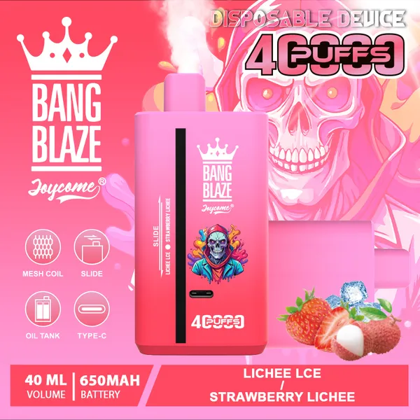 Bang Blaze 40000 40K Puffs Disposable Vape – Dual Flavors with Type-C Charging - Image 8
