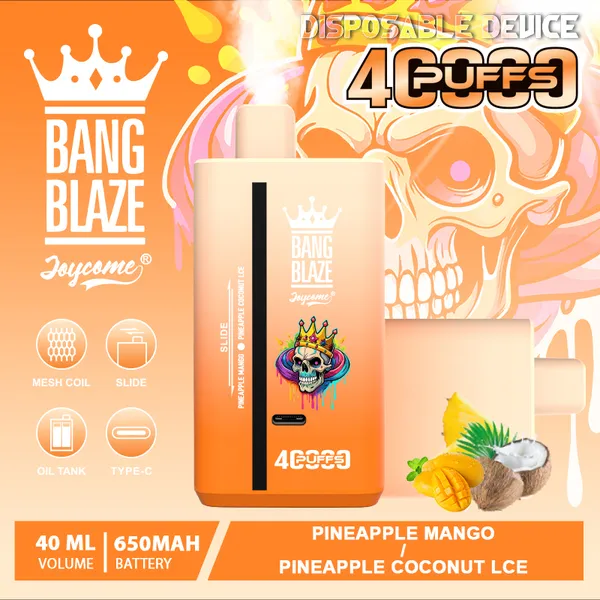 Bang Blaze 40000 40K Puffs Disposable Vape – Dual Flavors with Type-C Charging - Image 9