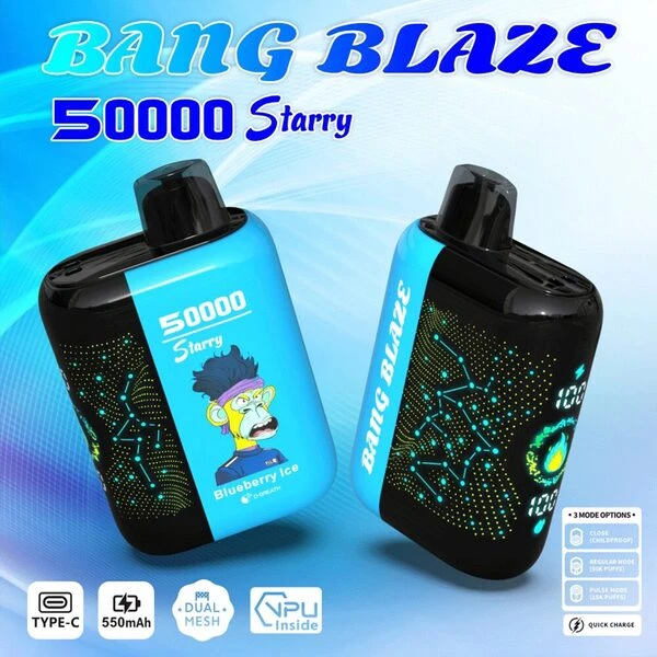 Bang Blaze 50000 Puffs | Starry 50K Disposable Vape – Amazing Smooth Flavor Device - Image 8