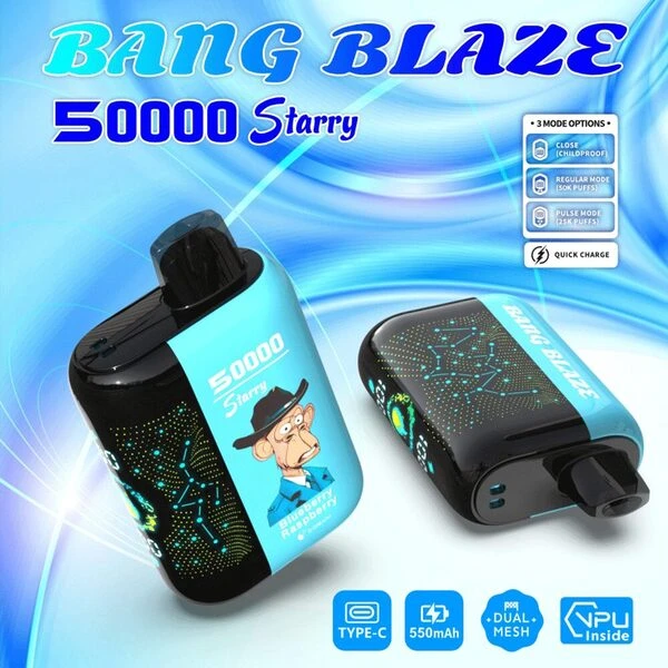 Bang Blaze 50000 Puffs | Starry 50K Disposable Vape – Amazing Smooth Flavor Device - Image 11
