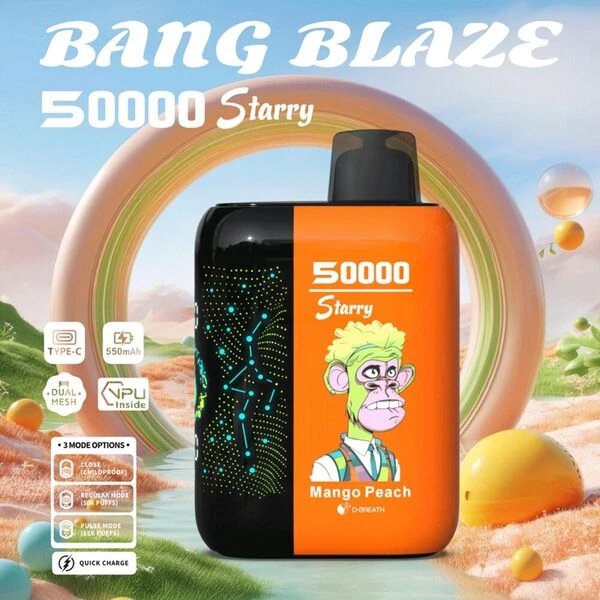 Bang Blaze 50000 Puffs | Starry 50K Disposable Vape – Amazing Smooth Flavor Device - Image 6