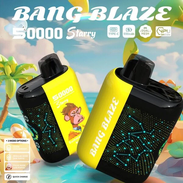 Bang Blaze 50000 Puffs | Starry 50K Disposable Vape – Amazing Smooth Flavor Device - Image 13