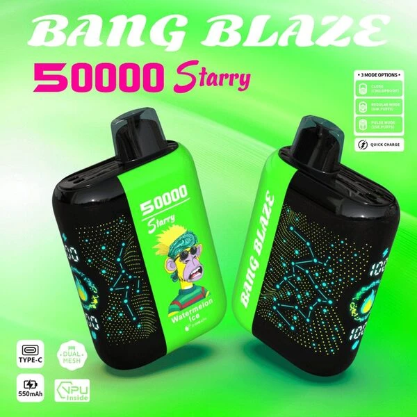 Bang Blaze 50000 Puffs | Starry 50K Disposable Vape – Amazing Smooth Flavor Device - Image 14