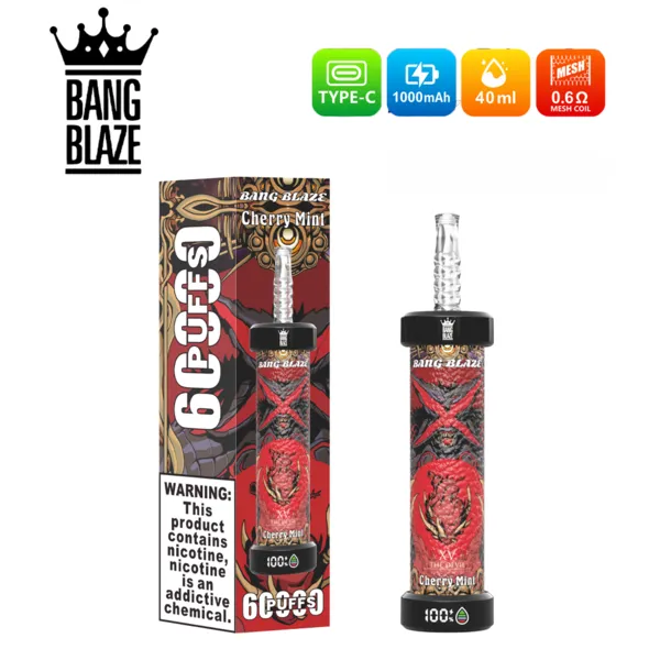 Bang Blaze 60000 60K Puffs Disposable Vape – Ultimate Premium DTL Flavor Device - Image 10