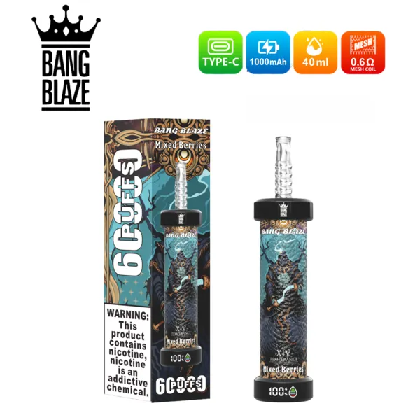 Bang Blaze 60000 60K Puffs Disposable Vape – Ultimate Premium DTL Flavor Device - Image 7