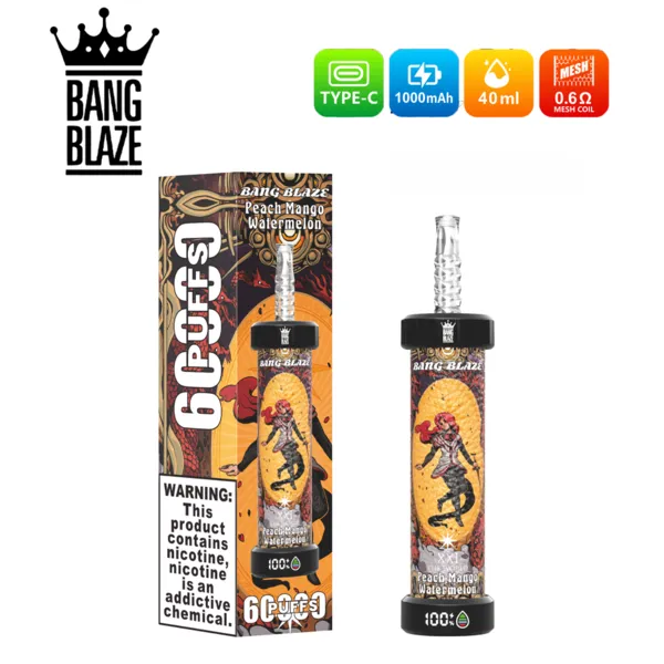 Bang Blaze 60000 60K Puffs Disposable Vape – Ultimate Premium DTL Flavor Device - Image 5