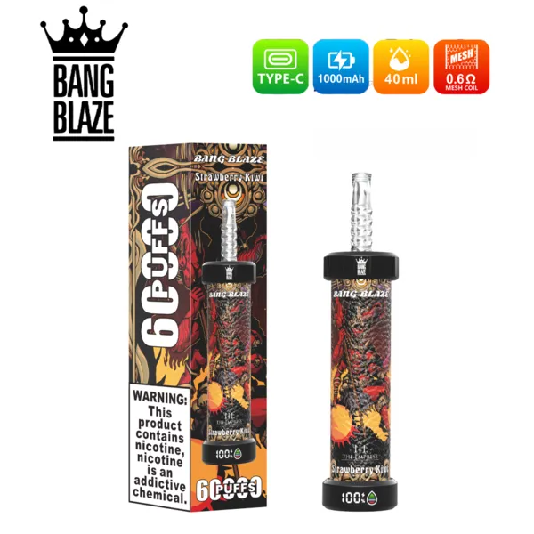 Bang Blaze 60000 60K Puffs Disposable Vape – Ultimate Premium DTL Flavor Device - Image 4