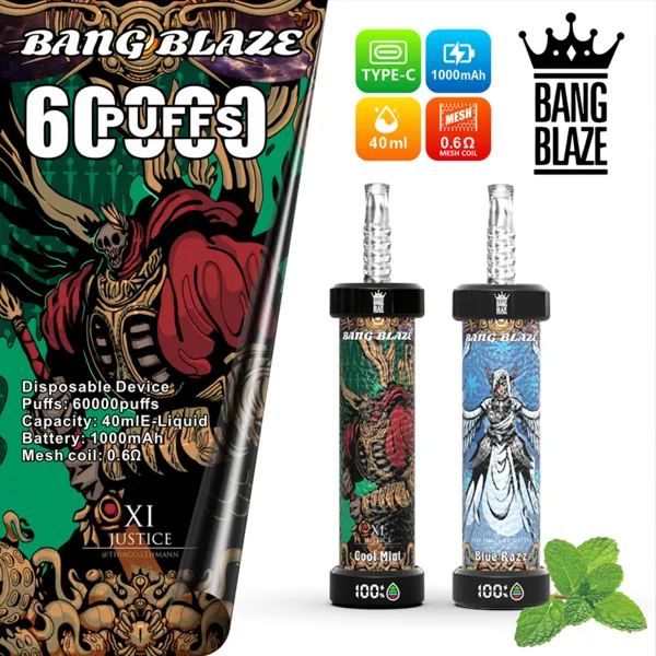 Bang Blaze 60000 60K Puffs Disposable Vape – Ultimate Premium DTL Flavor Device