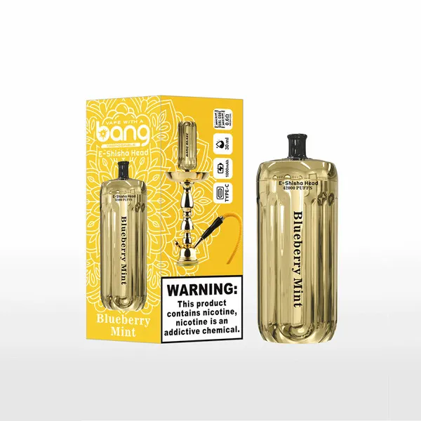 Bang E-Shisha Head 42000 Puffs Disposable Vape – Ultimate Gold Edition - Image 3