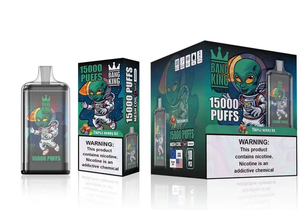Bang King 15000 Puffs Disposable Vape – Mesh Coil, 25ml E-liquid, Type-C Rechargeable - Image 10