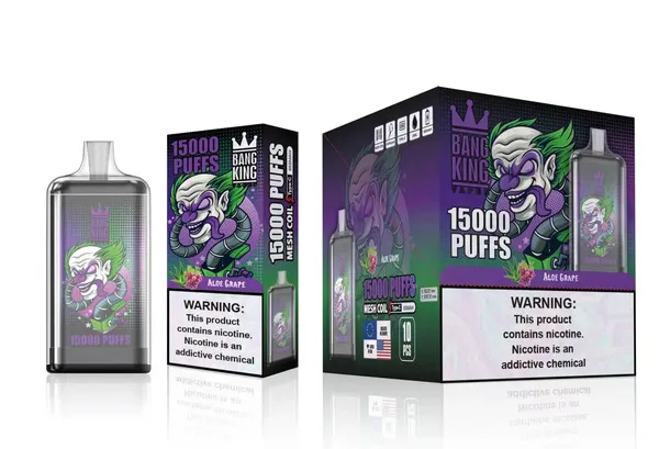 Bang King 15000 Puffs Disposable Vape – Mesh Coil, 25ml E-liquid, Type-C Rechargeable - Image 19