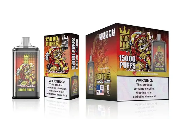 Bang King 15000 Puffs Disposable Vape – Mesh Coil, 25ml E-liquid, Type-C Rechargeable - Image 5