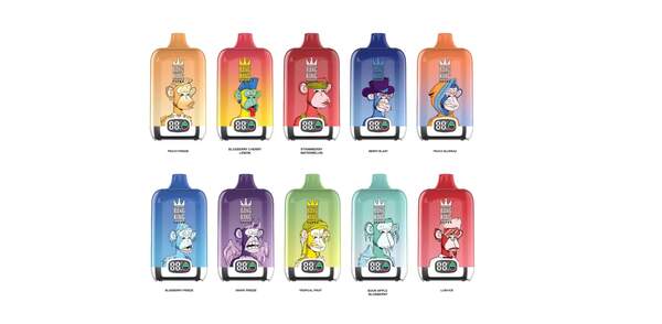 Bang King 15000 Puffs Smart Screen Disposable Vape Pen 10 Flavors 0% 2% 3% 5% Nicotine - Image 12