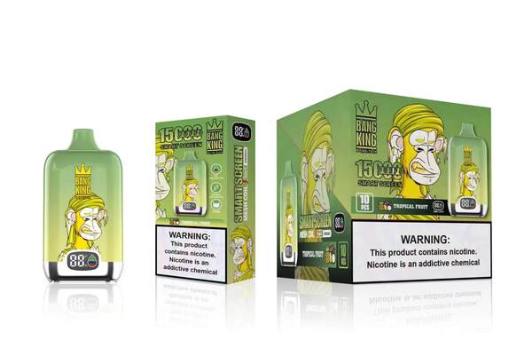 Bang King 15000 Puffs Smart Screen Disposable Vape Pen 10 Flavors 0% 2% 3% 5% Nicotine - Image 4