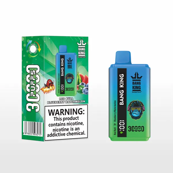 Bang King 30000 Puffs Disposable Vape – Dual Taste, 36ml, 1.0Ω Mesh, LED Screen, Type-C Rechargeable - Image 10