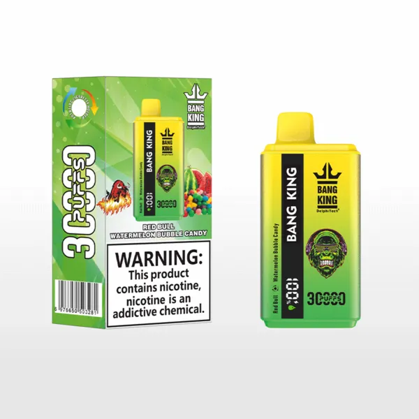 Bang King 30000 Puffs Disposable Vape – Dual Taste, 36ml, 1.0Ω Mesh, LED Screen, Type-C Rechargeable - Image 9