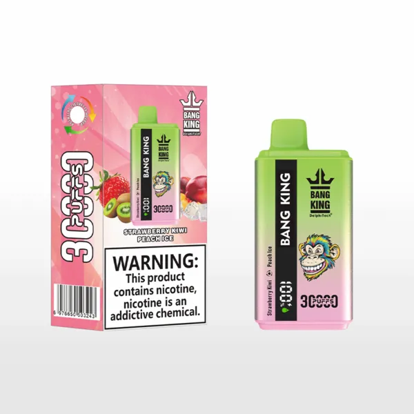 Bang King 30000 Puffs Disposable Vape – Dual Taste, 36ml, 1.0Ω Mesh, LED Screen, Type-C Rechargeable - Image 7
