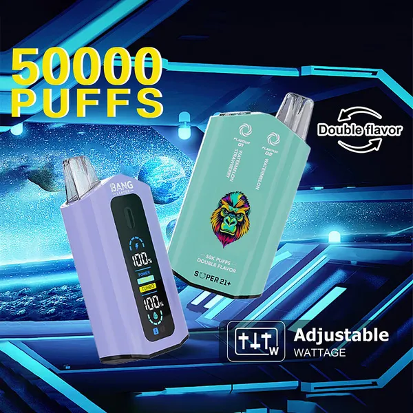 Bang Leader 50000 Puffs Dual Flavor Disposable Vape – Premium Advanced Screen Device