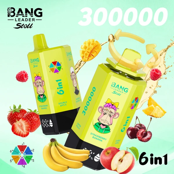 Bang Leader Stoll 300K 6-in-1 Disposable Vape – Amazing 300,000 Puffs Power Flavor System - Image 13