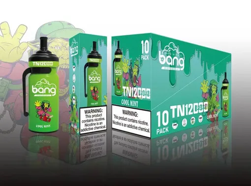 Bang TN 12000 12k Puffs Disposable Vape Pen 12 Flavors 0% 2% 3% 5% Nicotine - Image 2