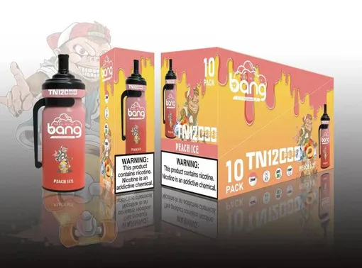 Bang TN 12000 12k Puffs Disposable Vape Pen 12 Flavors 0% 2% 3% 5% Nicotine - Image 6